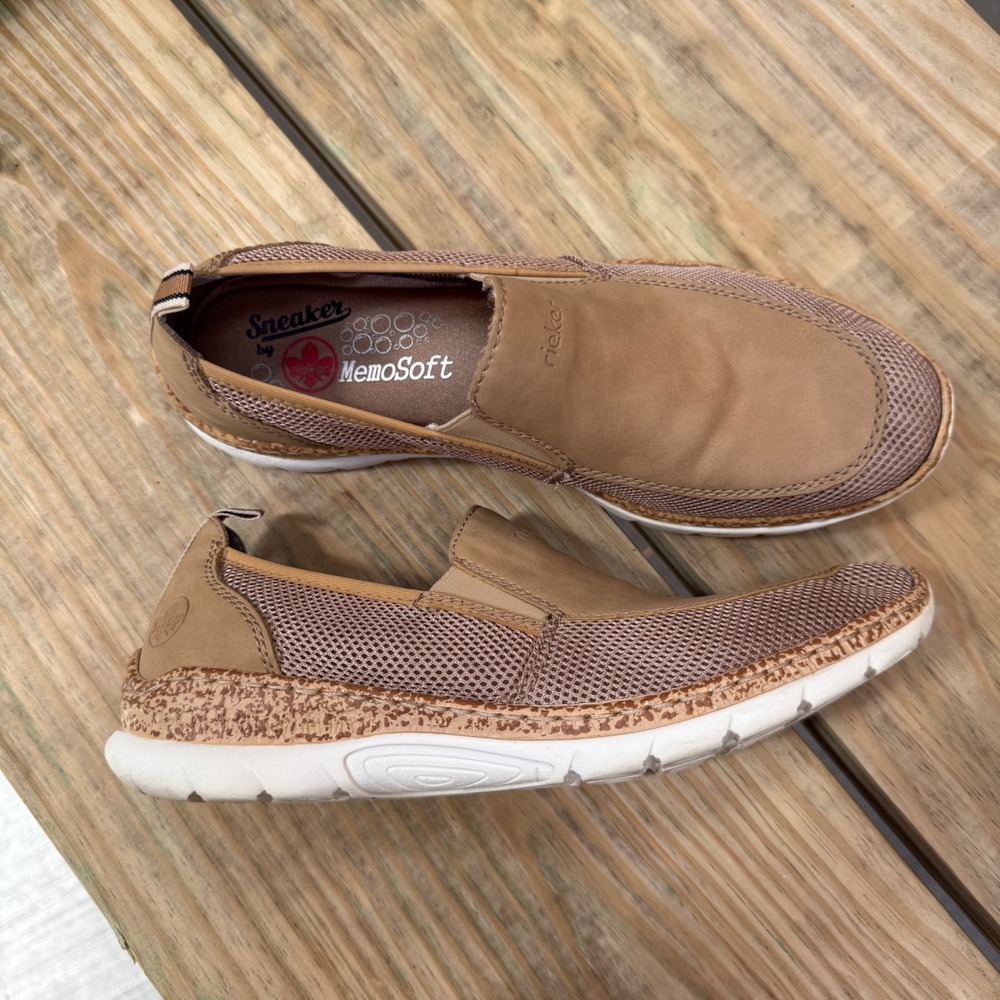 Rieker Nikita Slip On Loafers walking Sneakers Casual Comfort Shoes Sz 40 9 US - Picture 9 of 10